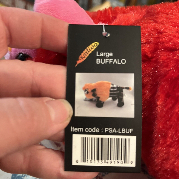 NWT Pink 16 Inch Buffalo Western Print By nativo - Picture 7 of 7